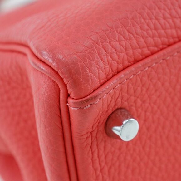 Hermès Kelly 32 Pink Leather Handbag (Pre-Owned) - Picture 8 of 10